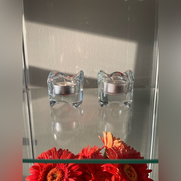 Glass Candle Holders - Picture 2 of 12